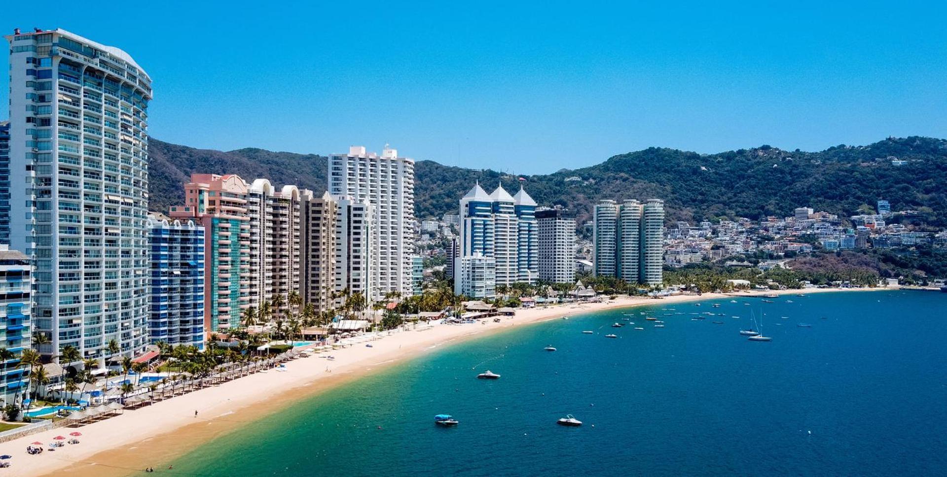 Depa De Lujo Frente A Playa En Bahia De Aca - Sin Danos Por Otis-john Apartament Acapulco